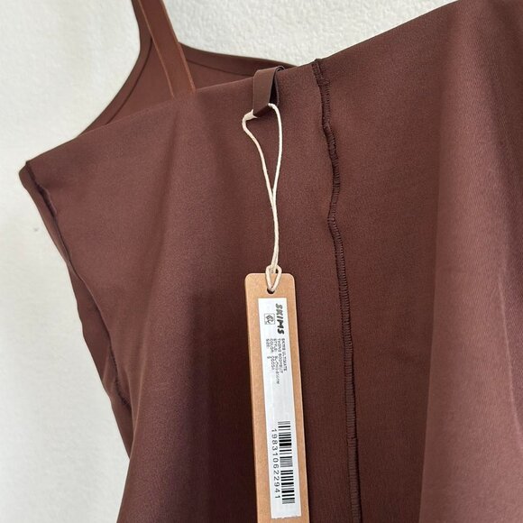 Skims Ultimate Body Push Up Thong Bodysuit in Cocoa, Size Small - Picture 8 of 8